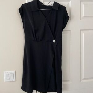 Black work dress